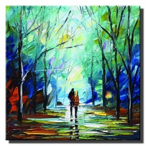 Tranh in Canvas sơn dầu